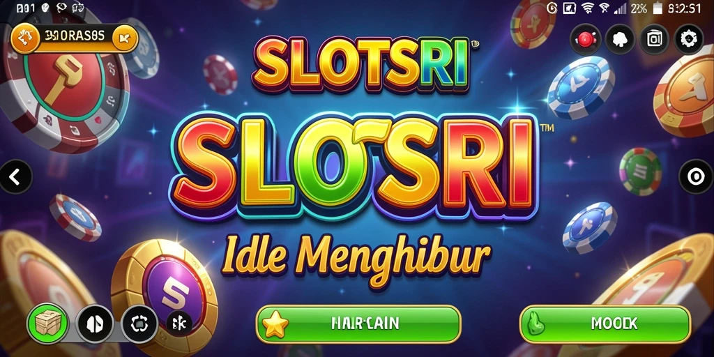 Tampilan gameplay SLOTSRI yang seru dan menghibur.